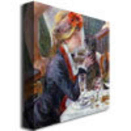 Trademark Fine Art Pierre Renoir 'The Luncheon of the Boating Party' Canvas Art, 14x14 BL0972-C1414GG